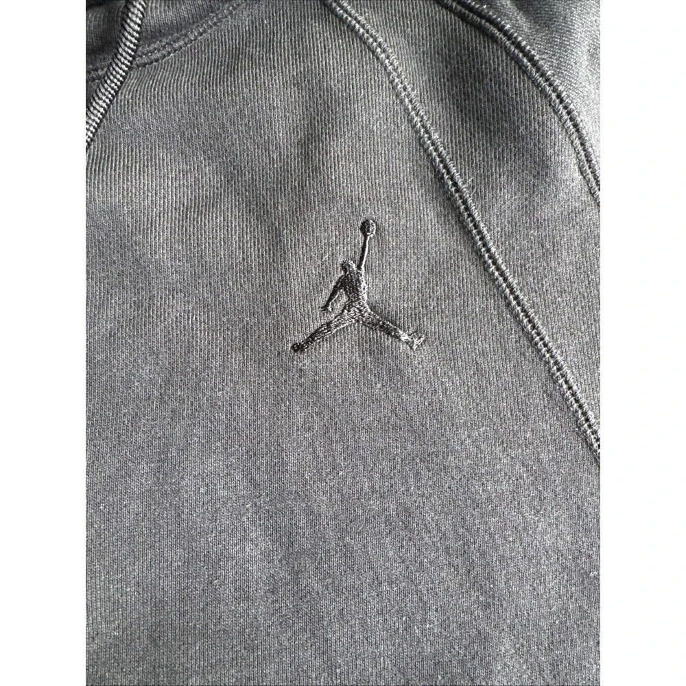 Air Jordan Jumpman Hoodie Mens Large Black Long Sleeve Sweatshirt Nike